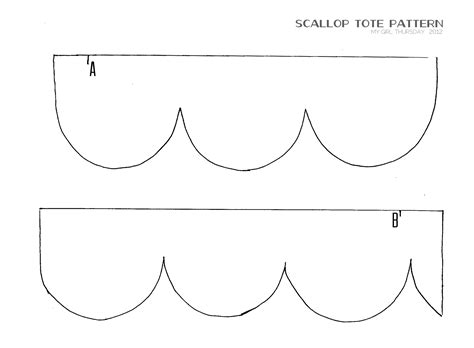Printable Scallop Template For Quilting